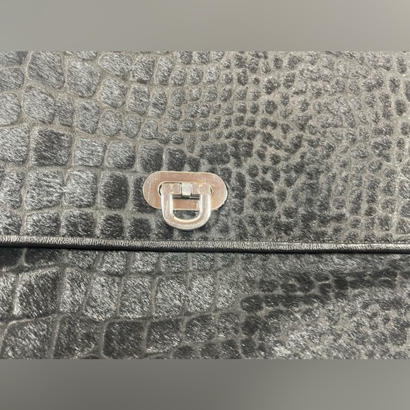 Talbots black calf fur and leather - Picture 7 of 7